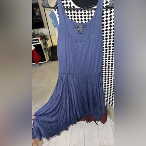 Marc By Marc Jacobs Navy Midi Dress